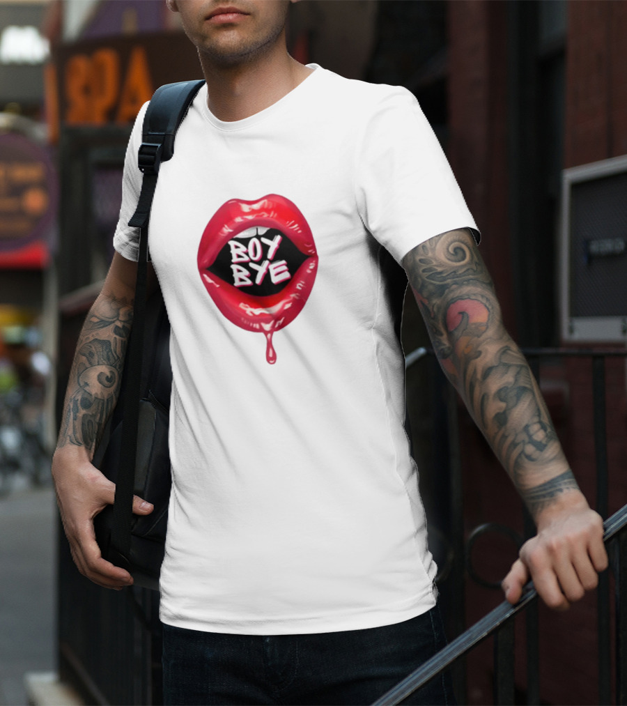 Fabulous Demps Boy Bye Dripping Lips T-Shirt