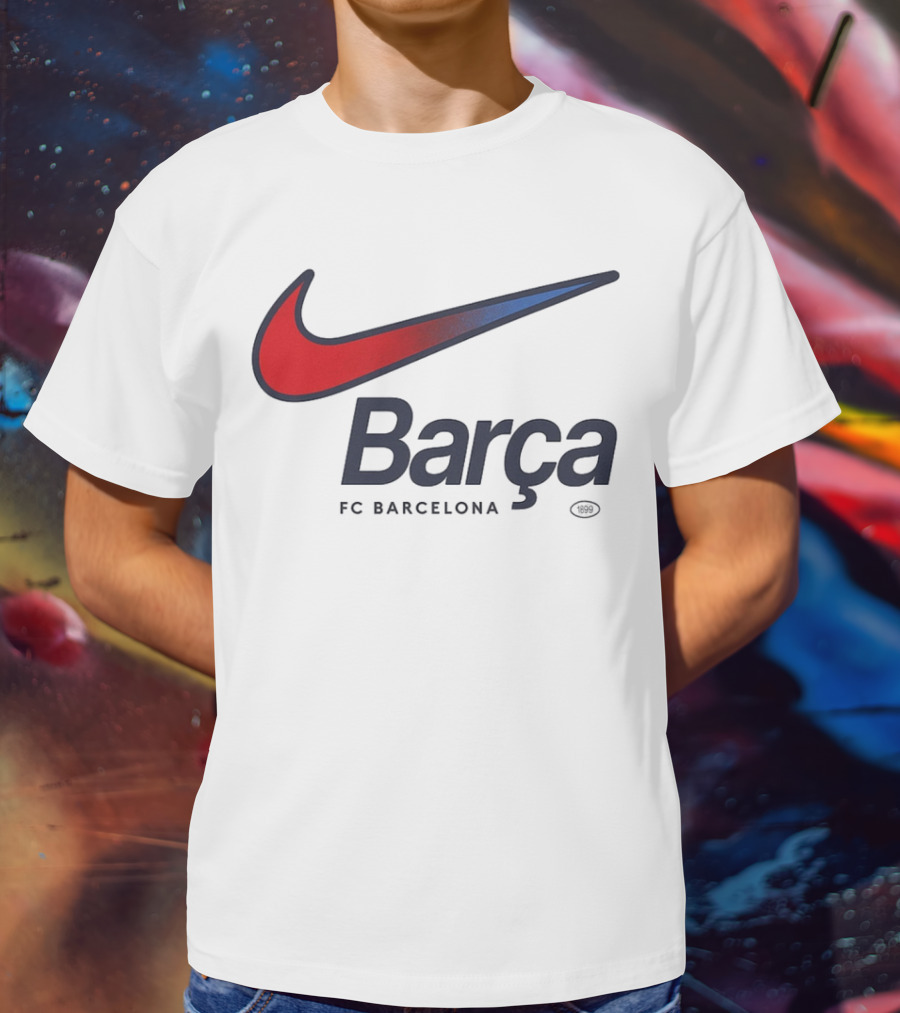 Nike Swoosh Barça FC Barcelona 1899 T-Shirt