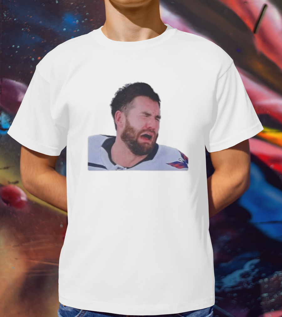 Tom Wilson Crying Washington Capitals NHL Player Reaction T-Shirt