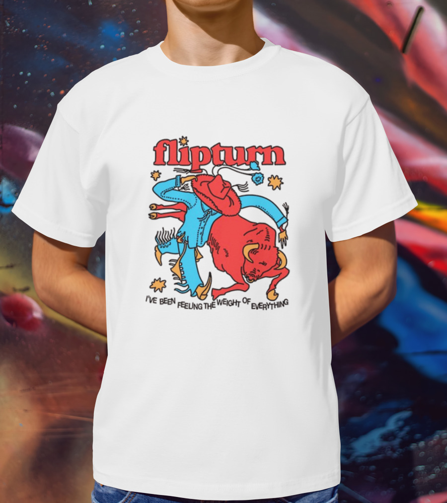 Flipturn Rodeo Clown I've Been Feeling The Word Of Emptiness T-Shirt