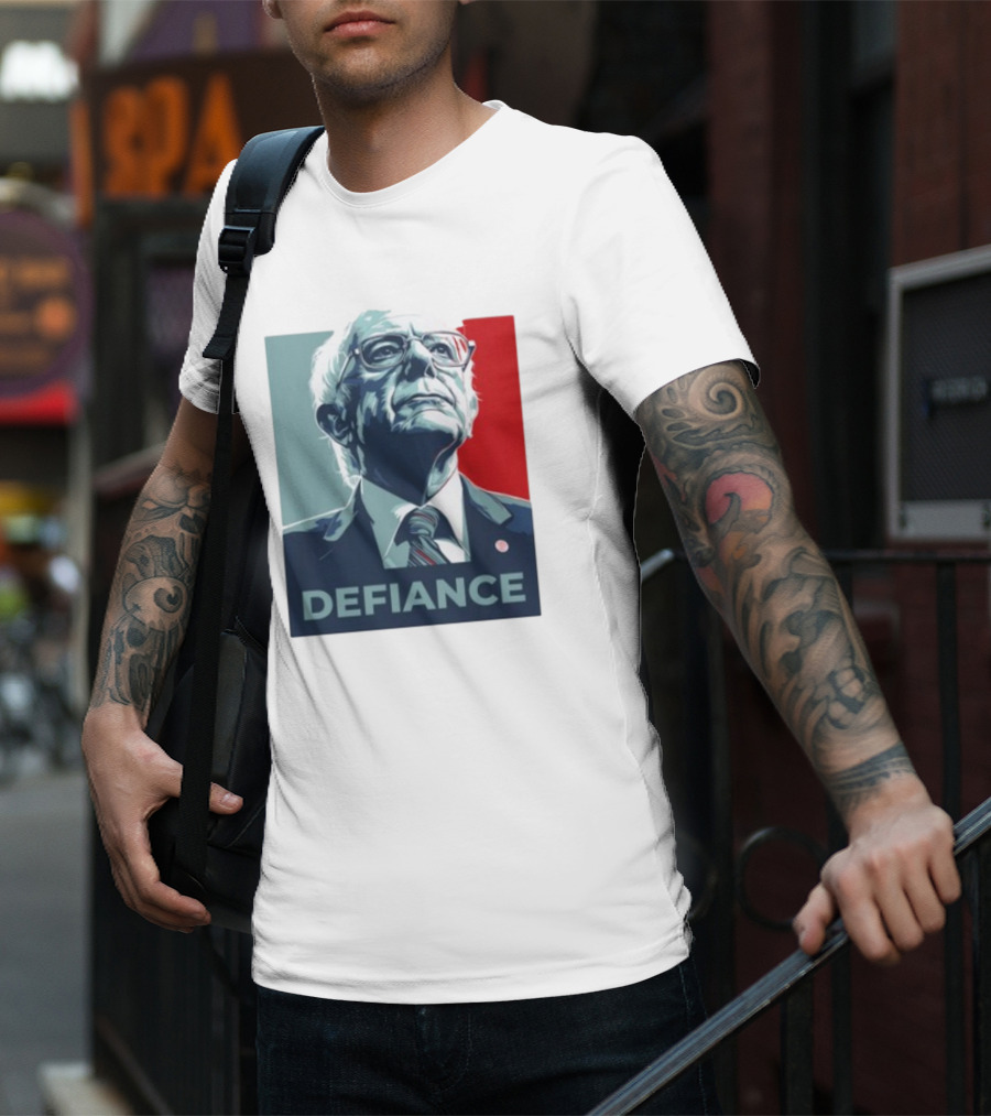 Bernie Sanders Defiance Style T-Shirt