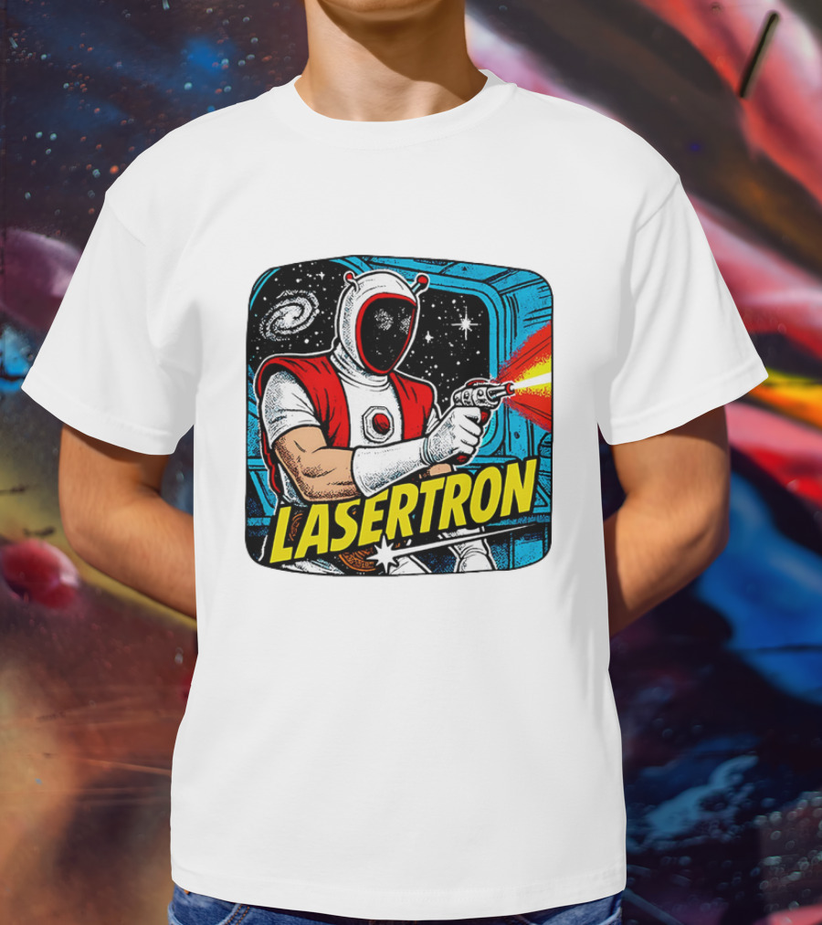 Héctor Guerrero Professional Wrestler Lasertron Space Adventure T-Shirt