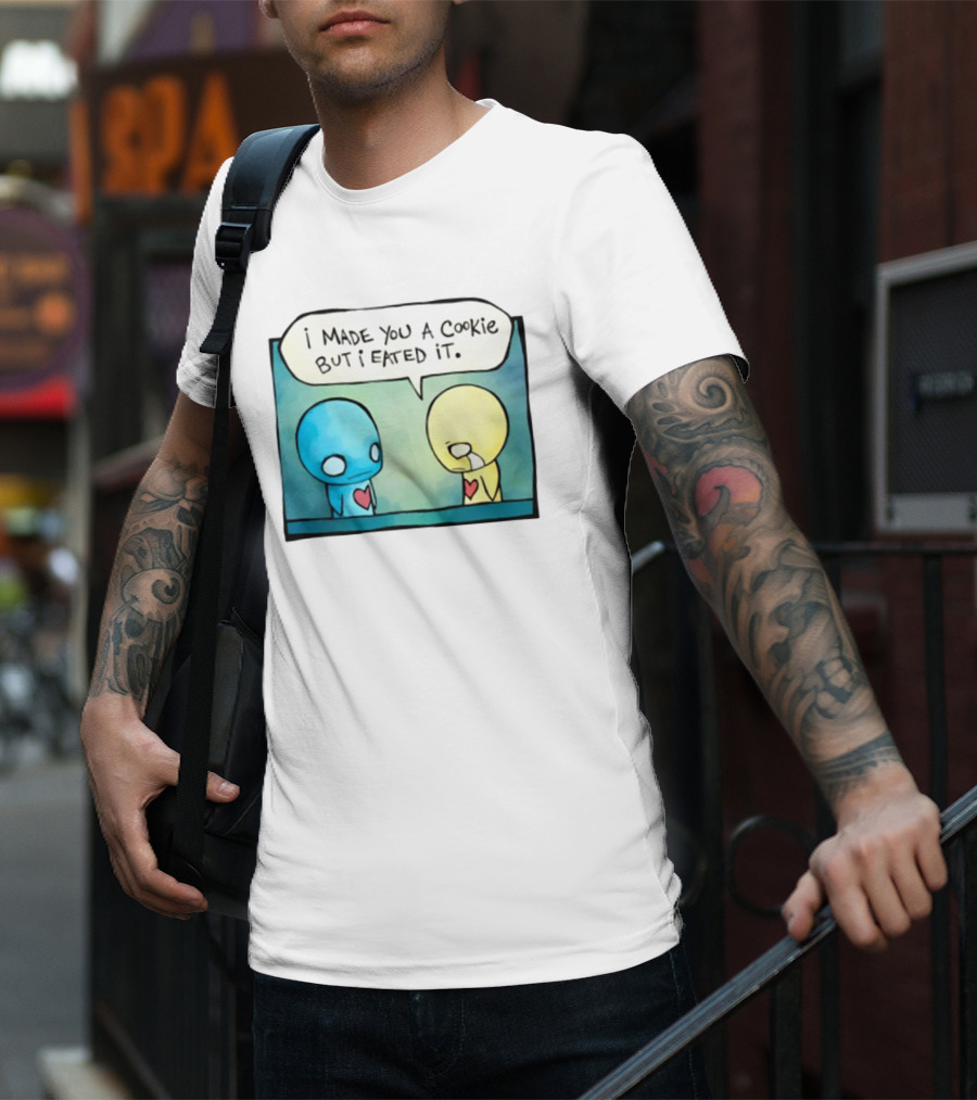 Hot Topic Pon And Zi Comic I Made You A Cookie But I Eated It T-Shirt
