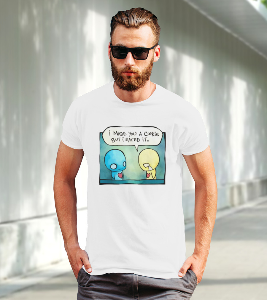 Hot Topic Pon And Zi Comic I Made You A Cookie But I Eated It T-Shirt
