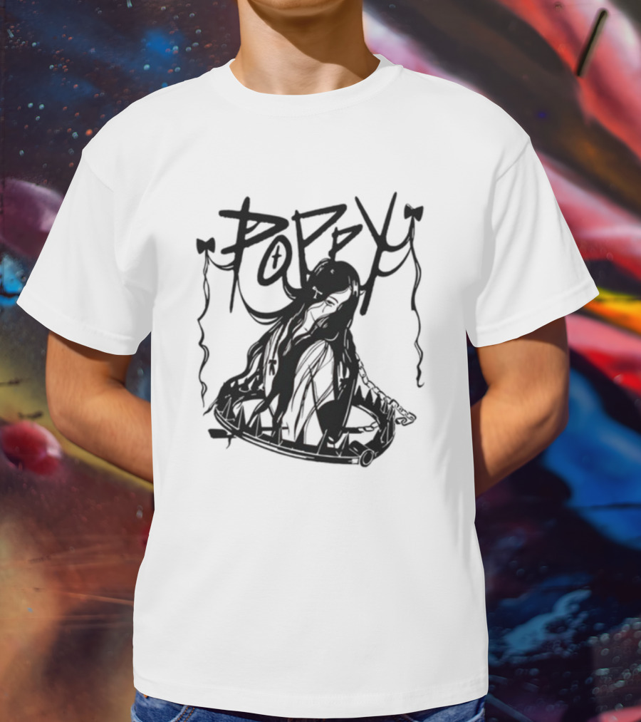 Poppy Bear Trap Dark Graphic T-Shirt