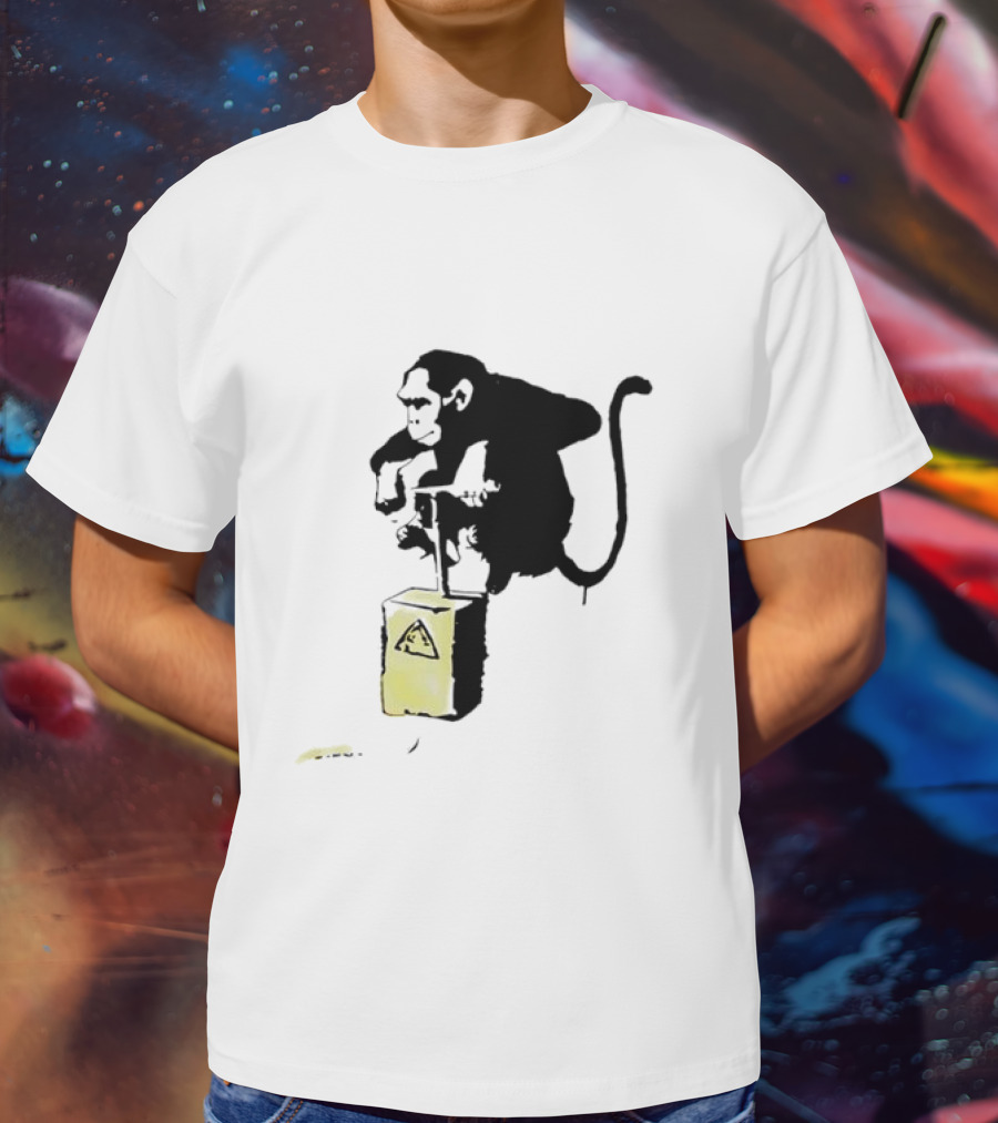 Lex Luthor Bricks Bomb Banana Banksy Influenced T-Shirt