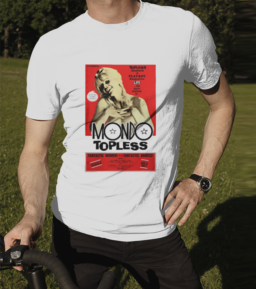 Mondo Topless Fantastic Women Fantastic Dances Adults Only T-Shirt