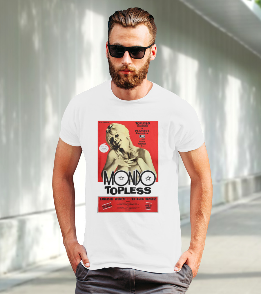 Mondo Topless Fantastic Women Fantastic Dances Adults Only T-Shirt