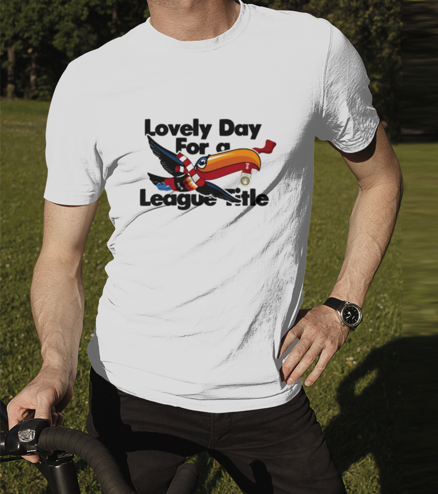 Lovely Day For A League Title Manchester United Toucan Soccer Victory T-Shirt