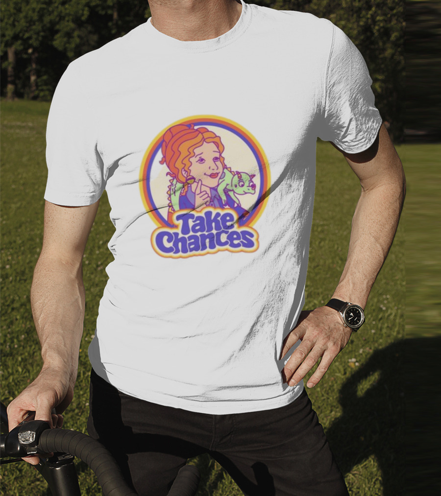 Magic School Bus Take Chances Ms. Frizzle And Liz Adventure T-Shirt
