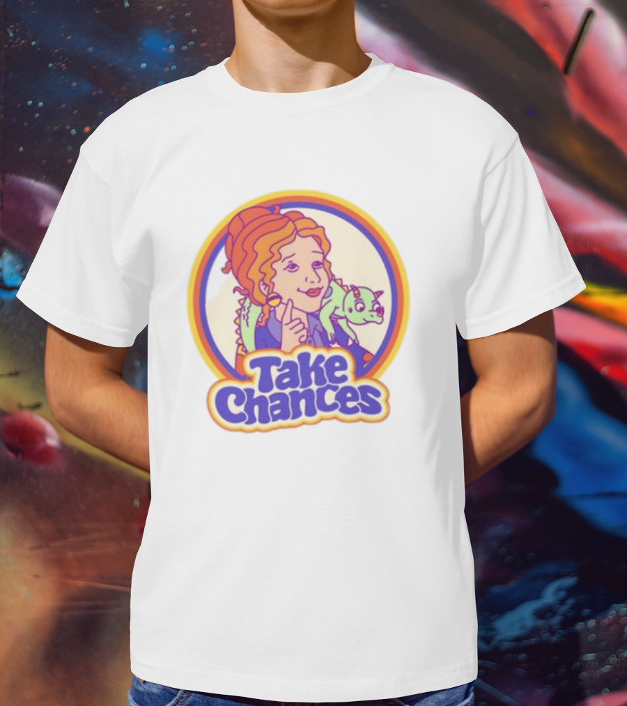 Magic School Bus Take Chances Ms. Frizzle And Liz Adventure T-Shirt