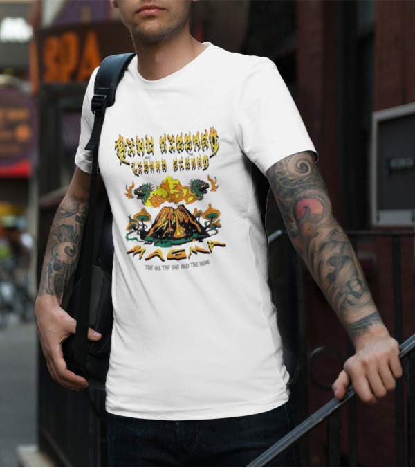 King Gizzard Lizard Wizard Magma Volcanic Imagery T-Shirt