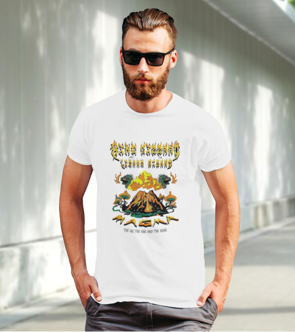 King Gizzard Lizard Wizard Magma Volcanic Imagery T-Shirt