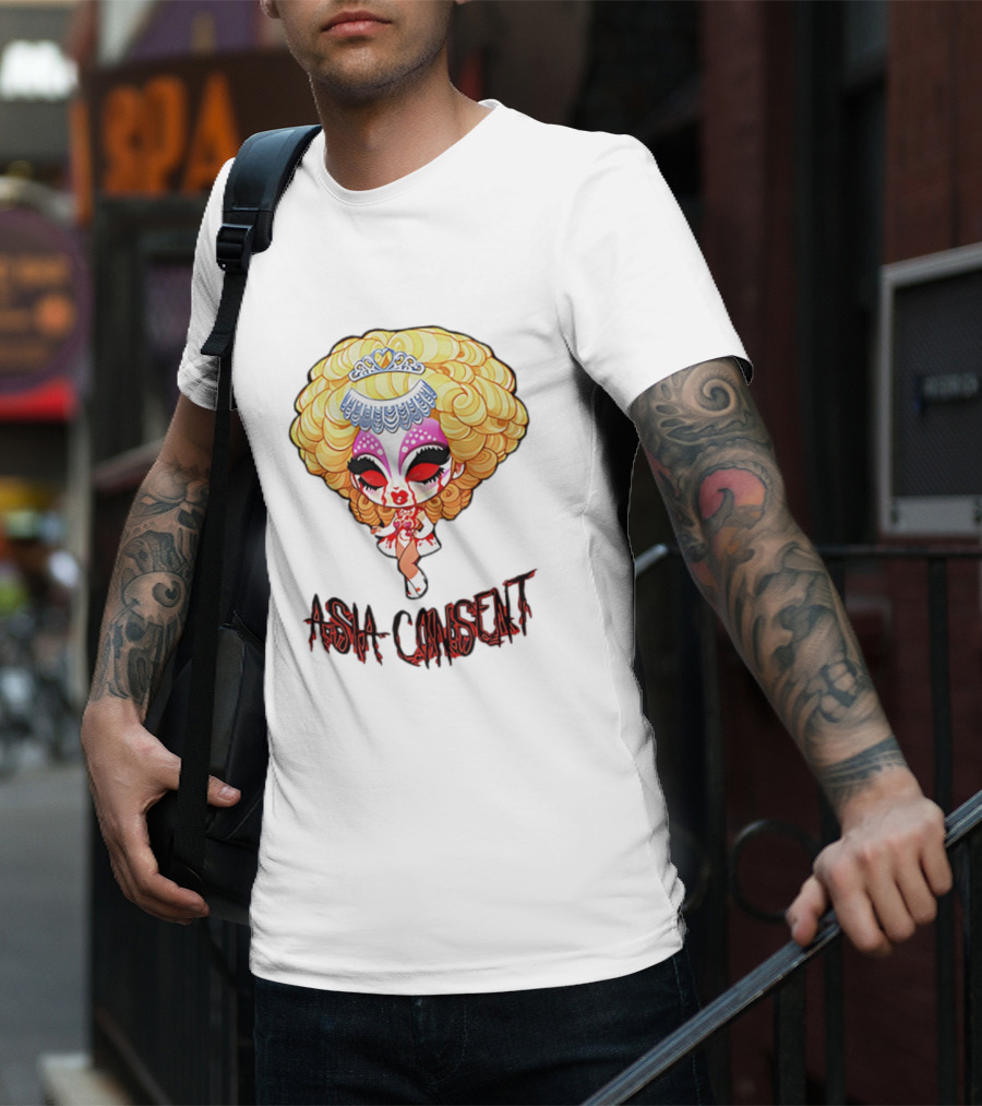 Asia Consent Doll Horror Marie Antoinette T-Shirt