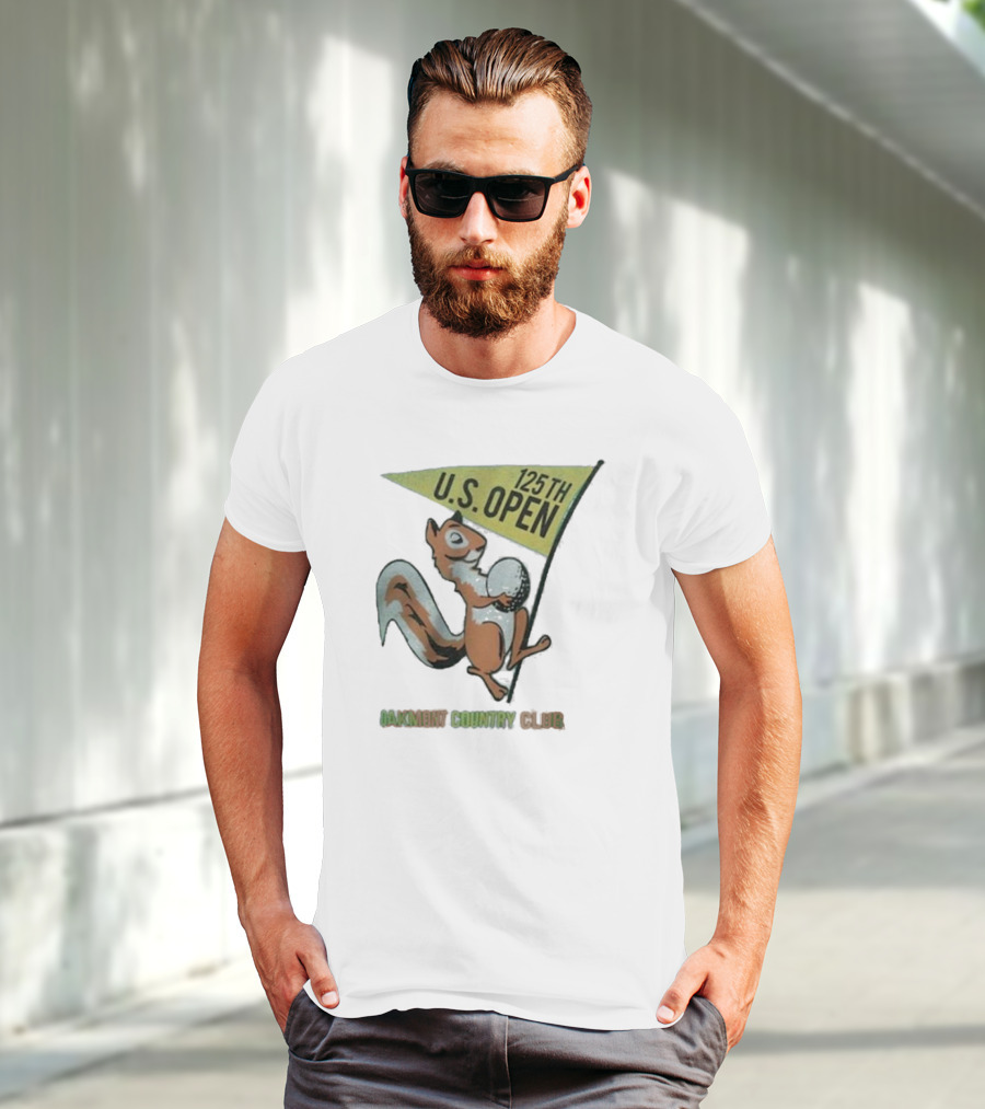 Oakmont Country Club 125TH U.S. Open Squirrel 2025 Golf T-Shirt