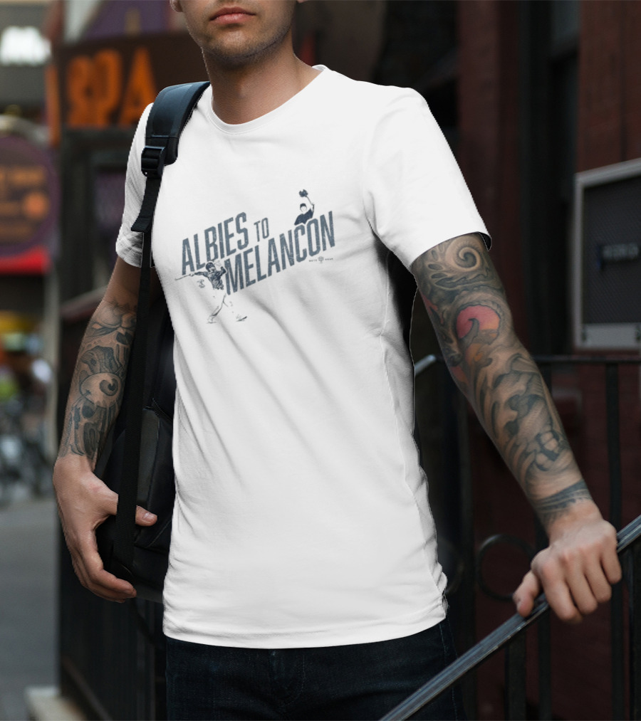 Albies To Melancon Baseball Play Action T-Shirt