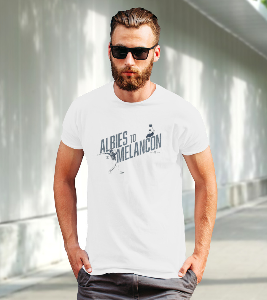 Albies To Melancon Baseball Play Action T-Shirt