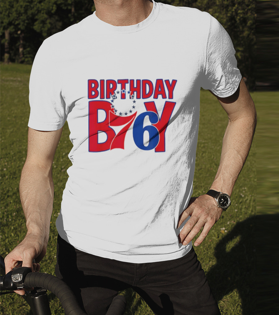 Philadelphia 76ers NBA Birthday Boy B76Y T-Shirt