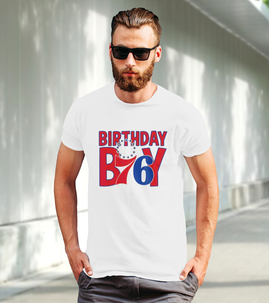Philadelphia 76ers NBA Birthday Boy B76Y T-Shirt