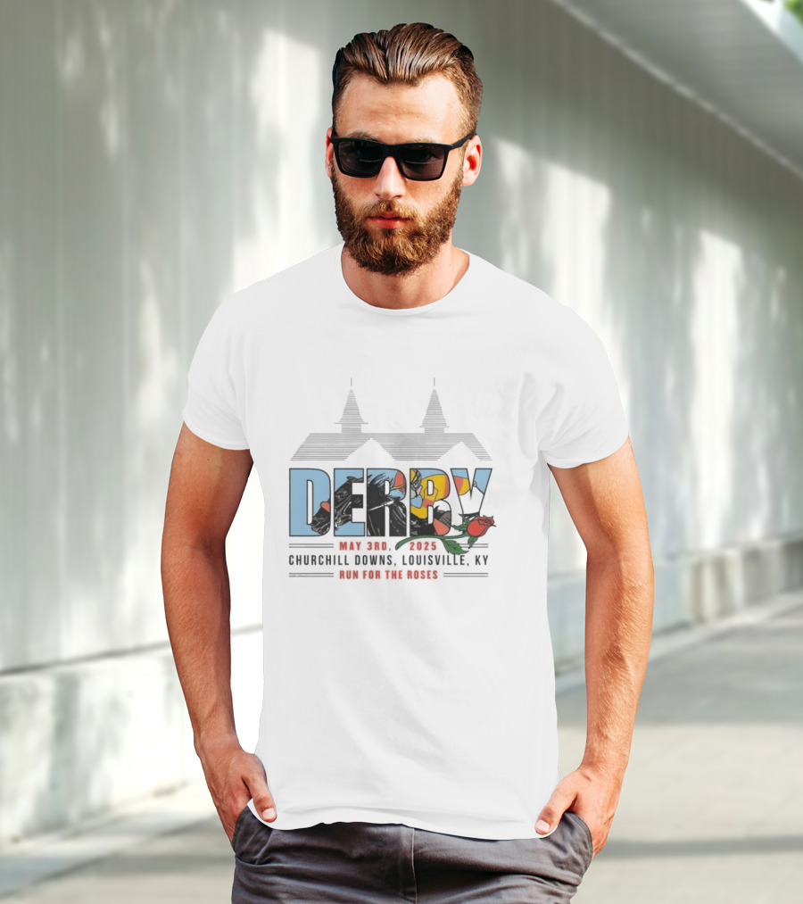 Derby May 3rd 2025 Churchill Downs Louisville KY Run For The Roses T-Shirt
