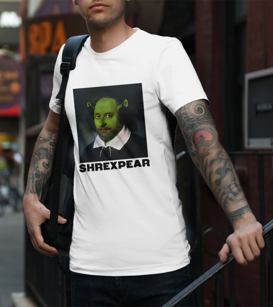 Shrek Shakespeare Shrexpear Parody Fusion T-Shirt