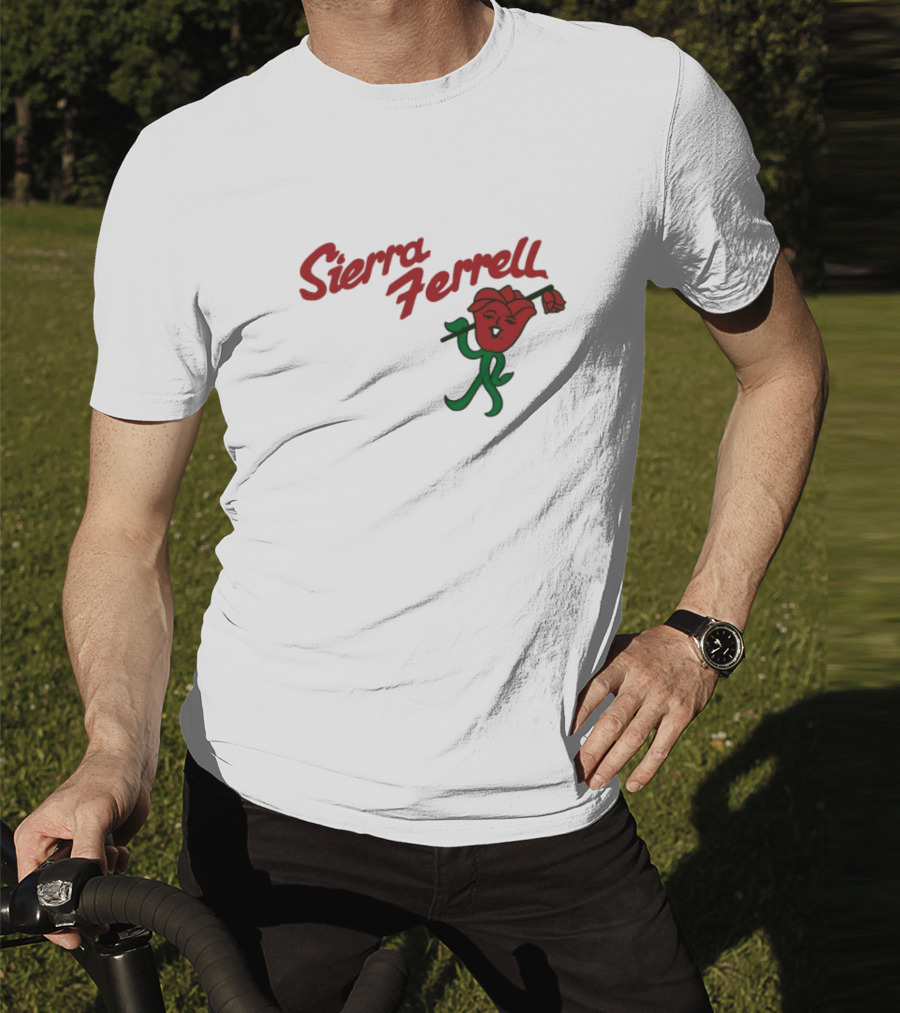 Sierra Ferrell Ramblin’ Rose Walking Flower Illustration T-Shirt