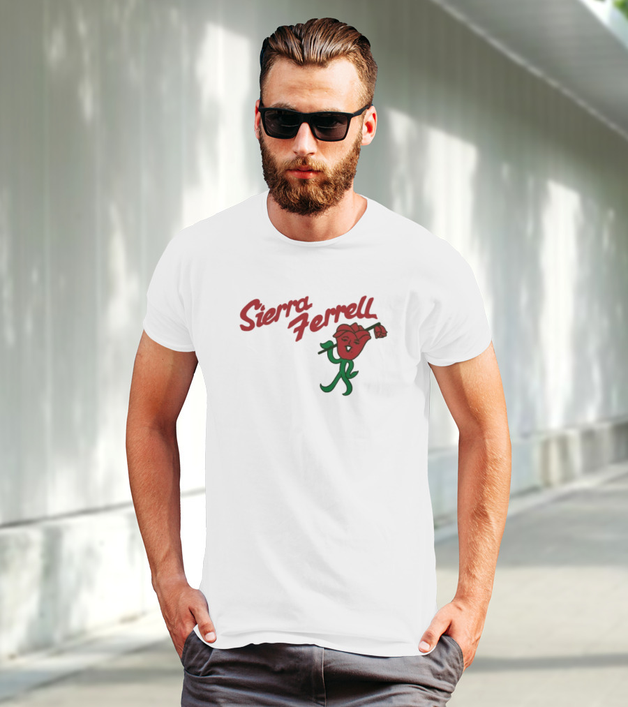 Sierra Ferrell Ramblin’ Rose Walking Flower Illustration T-Shirt