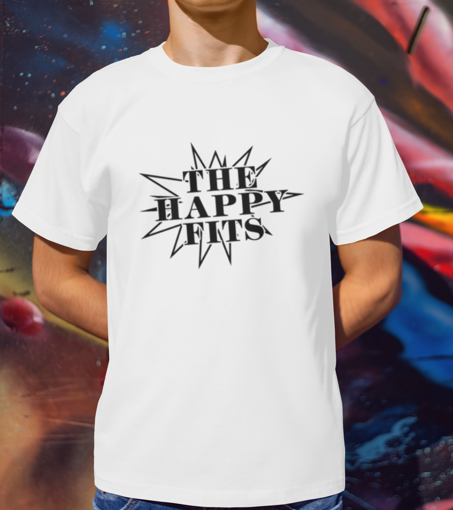 The Happy Fits Boom Comic Explosion Graphic T-Shirt