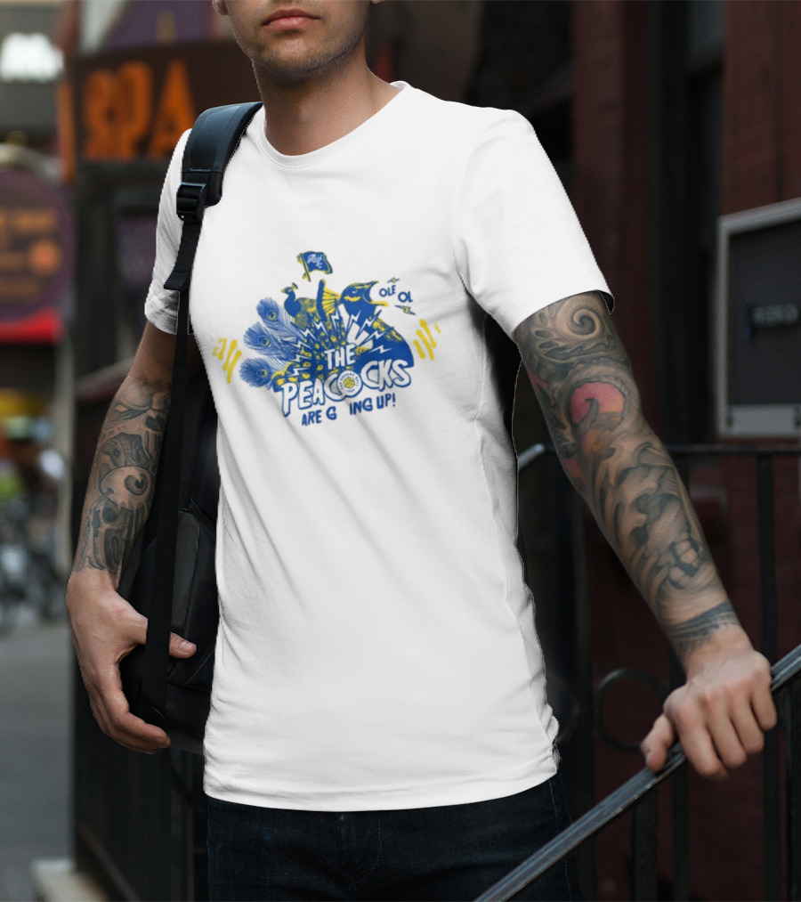 The Square Ball The Peacocks Are Coming Up Retrofit T-Shirt