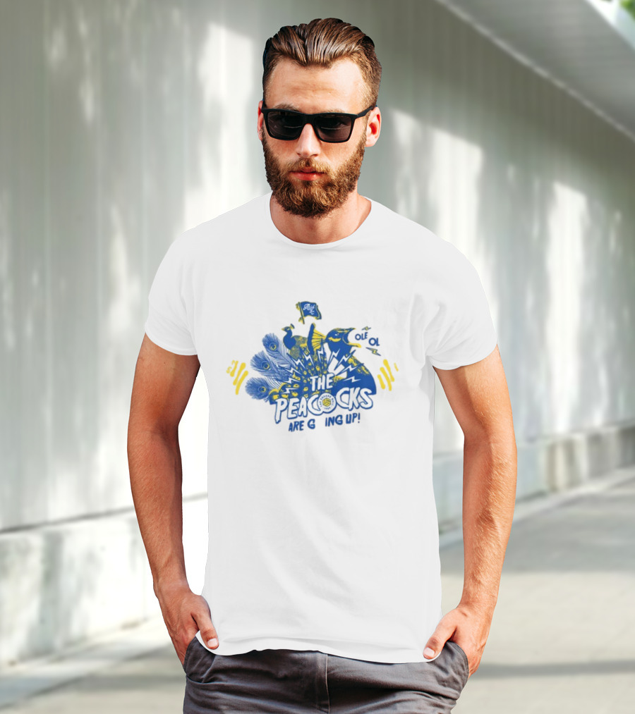 The Square Ball The Peacocks Are Coming Up Retrofit T-Shirt