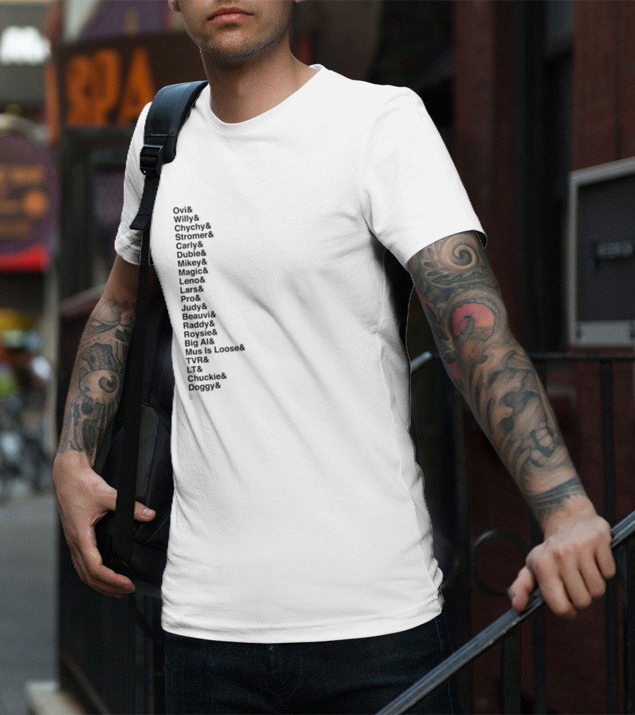 Washington Hockey Legends Team Players List The Babes T-Shirt