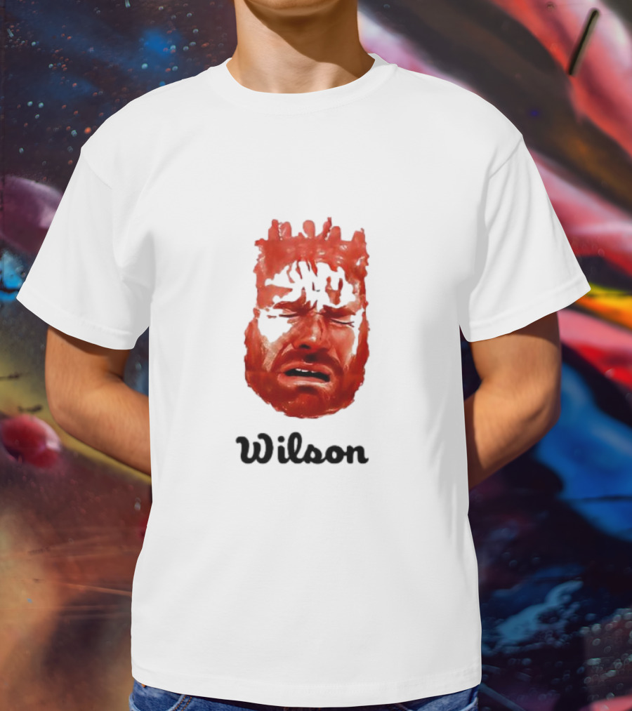Wilson Tom Wilson Fake Crying Meme Red Face 2025 T-Shirt