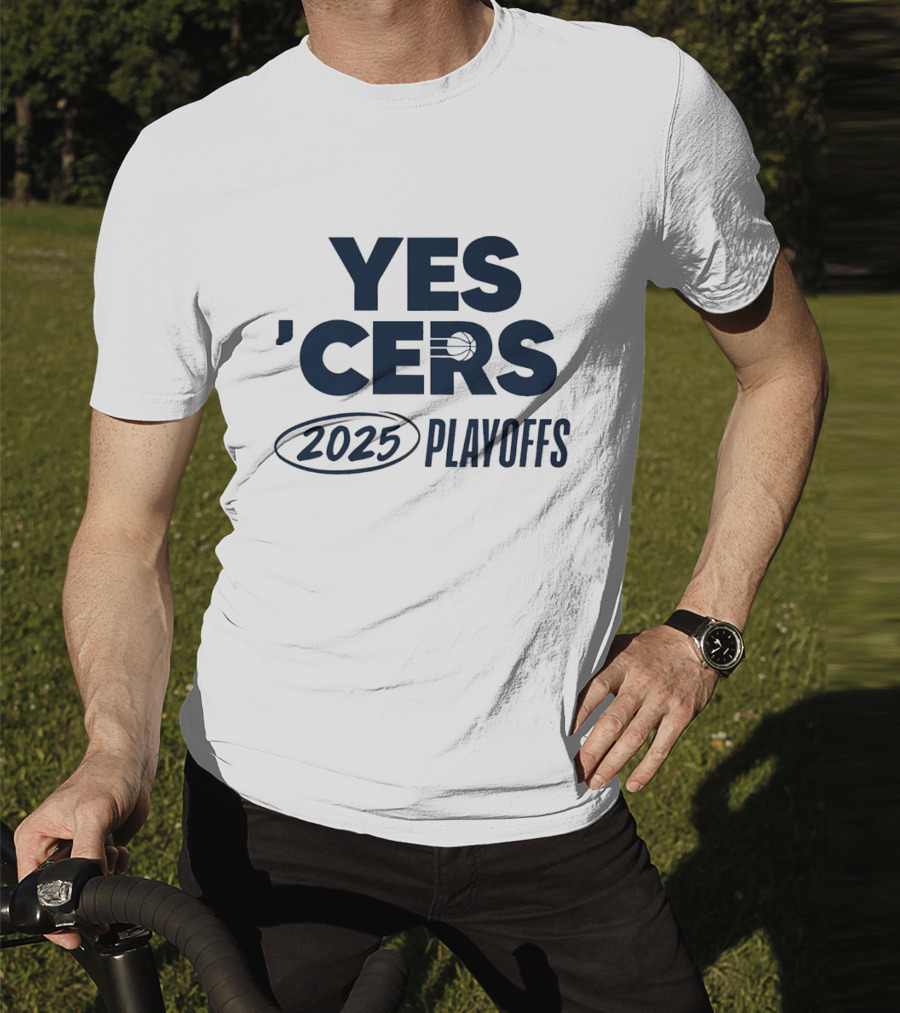 YES 'CERS 2025 NBA Playoffs Basketball T-Shirt