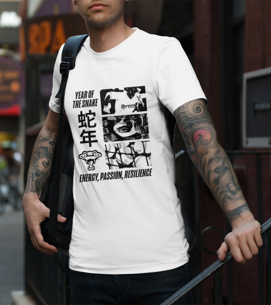 Wisconsin Timber Rattlers Year Of The Snake Energy Passion Resilience Retro Sports Style T-Shirt