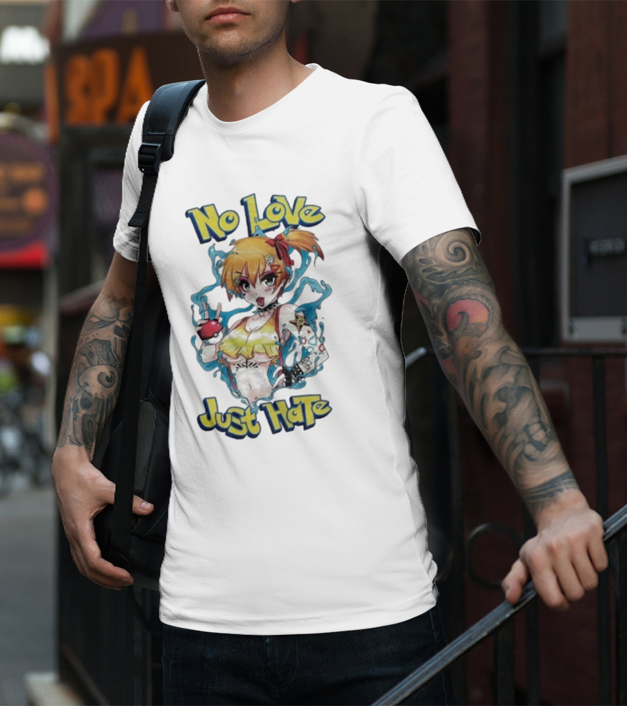Within Destruction No Love Just Hate Pokemon T-Shirt