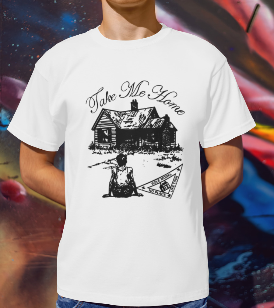 Take Me Home Country Roads Camping Adventure Scene T-Shirt