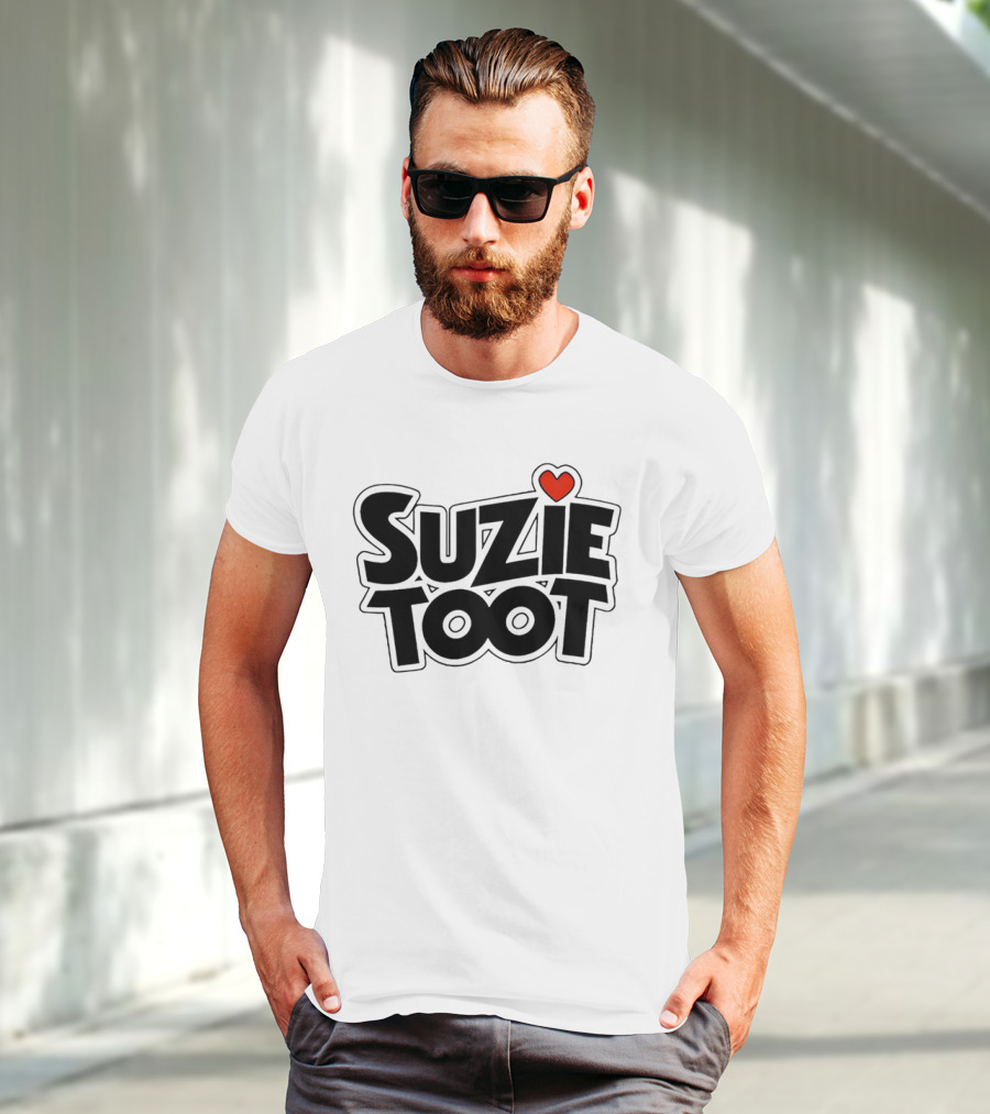 Suzie Toot Heart With Red Love Symbol T-Shirt