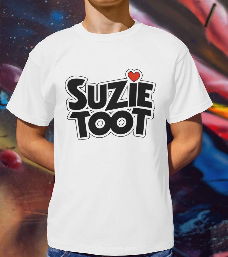 Suzie Toot Heart With Red Love Symbol T-Shirt