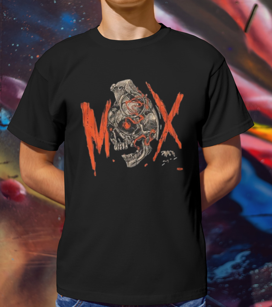 MOX Skull Artwork Paradigm Shift Jon Moxley T-Shirt