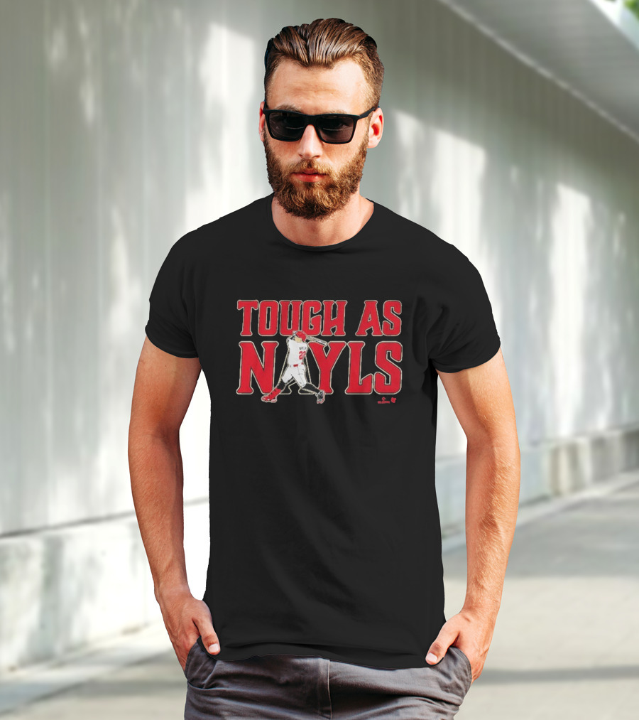 Tough As Nayls Josh Naylor 22 Swing Baseball Player T-Shirt