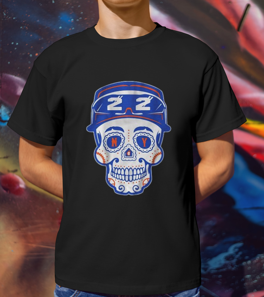 Juan Soto Sugar Skull NY 22 Baseball Cap T-Shirt