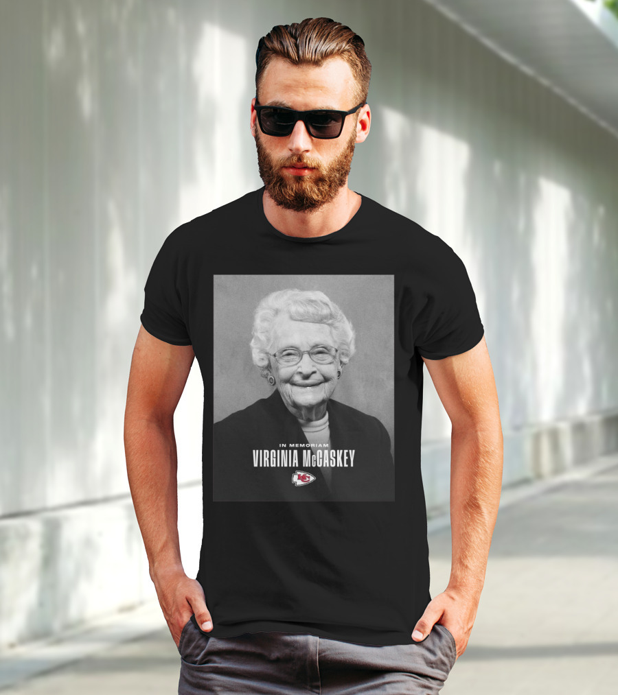 Kansas City Chiefs Virginia McCaskey In Memoriam Incredible Legacy Matriarch T-Shirt