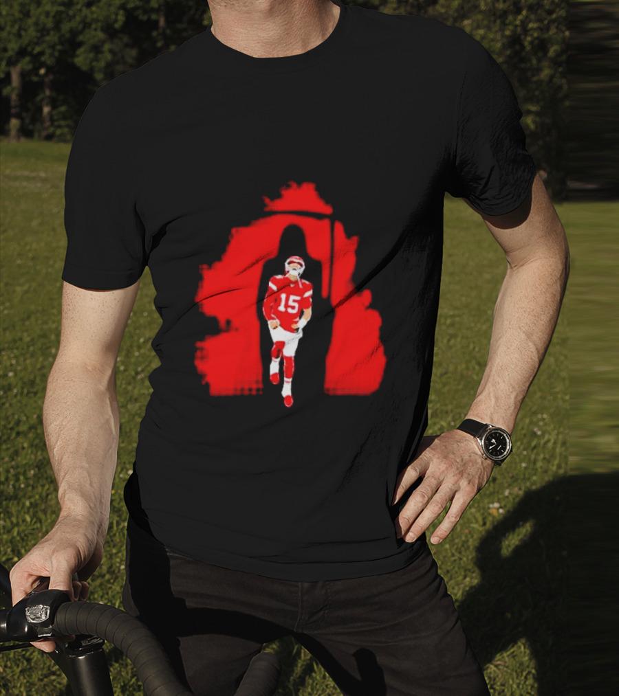 KC Chiefs Patrick Mahomes Shadow 15 Reaper T-Shirt