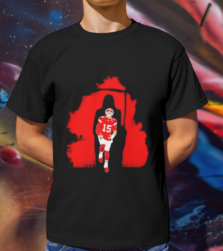 KC Chiefs Patrick Mahomes Shadow 15 Reaper T-Shirt