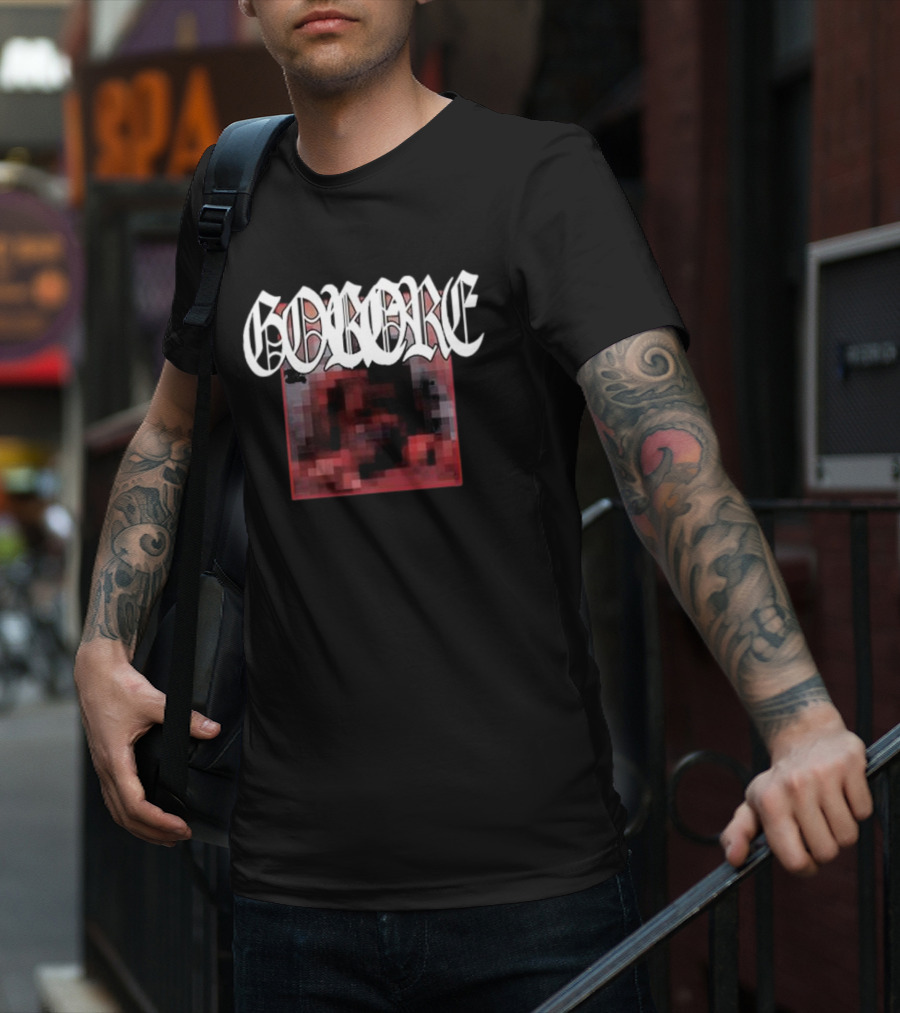 Ken Carson Gorecore Date Distorted Image T-Shirt