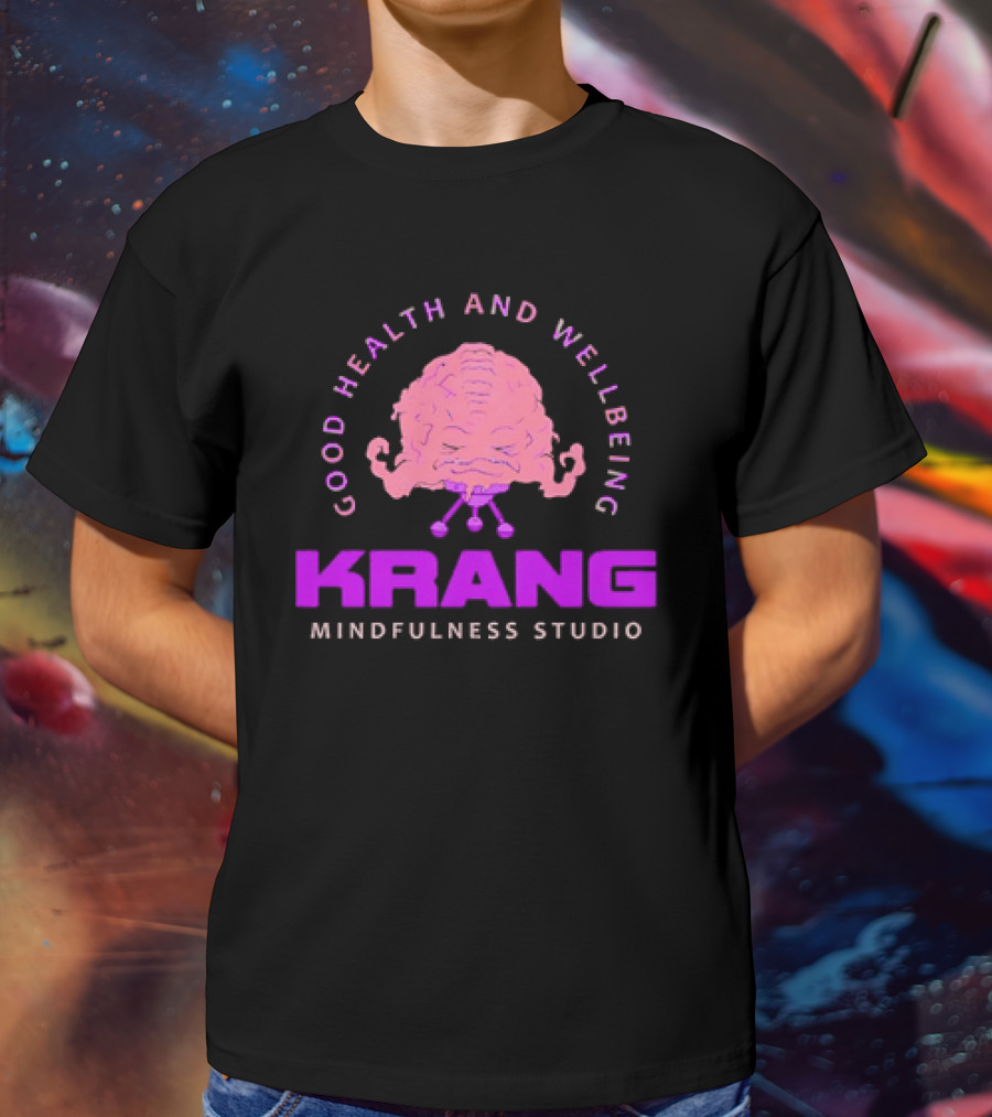 Krang Teenage Mutant Ninja Turtles Good Health And Wellbeing T-Shirt