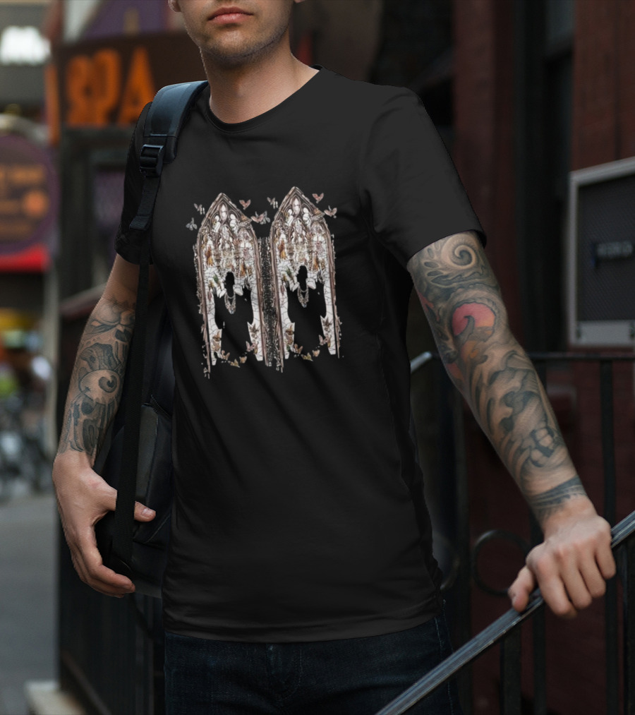Lil Baby WHAM X Who Decides War 2025 Stained Glass Butterflies T-Shirt