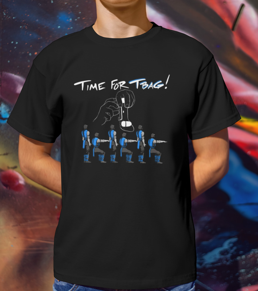 Lin Kuei Armory Time For T-Bag Mortal Kombat Sub-Zero Parody T-Shirt