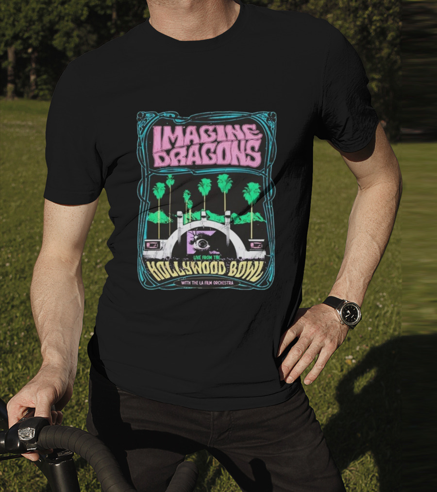 Imagine Dragons Live From The Hollywood Bowl With The LA Film Orchestra Palm Trees T-Shirt