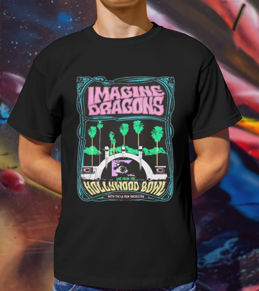 Imagine Dragons Live From The Hollywood Bowl With The LA Film Orchestra Palm Trees T-Shirt